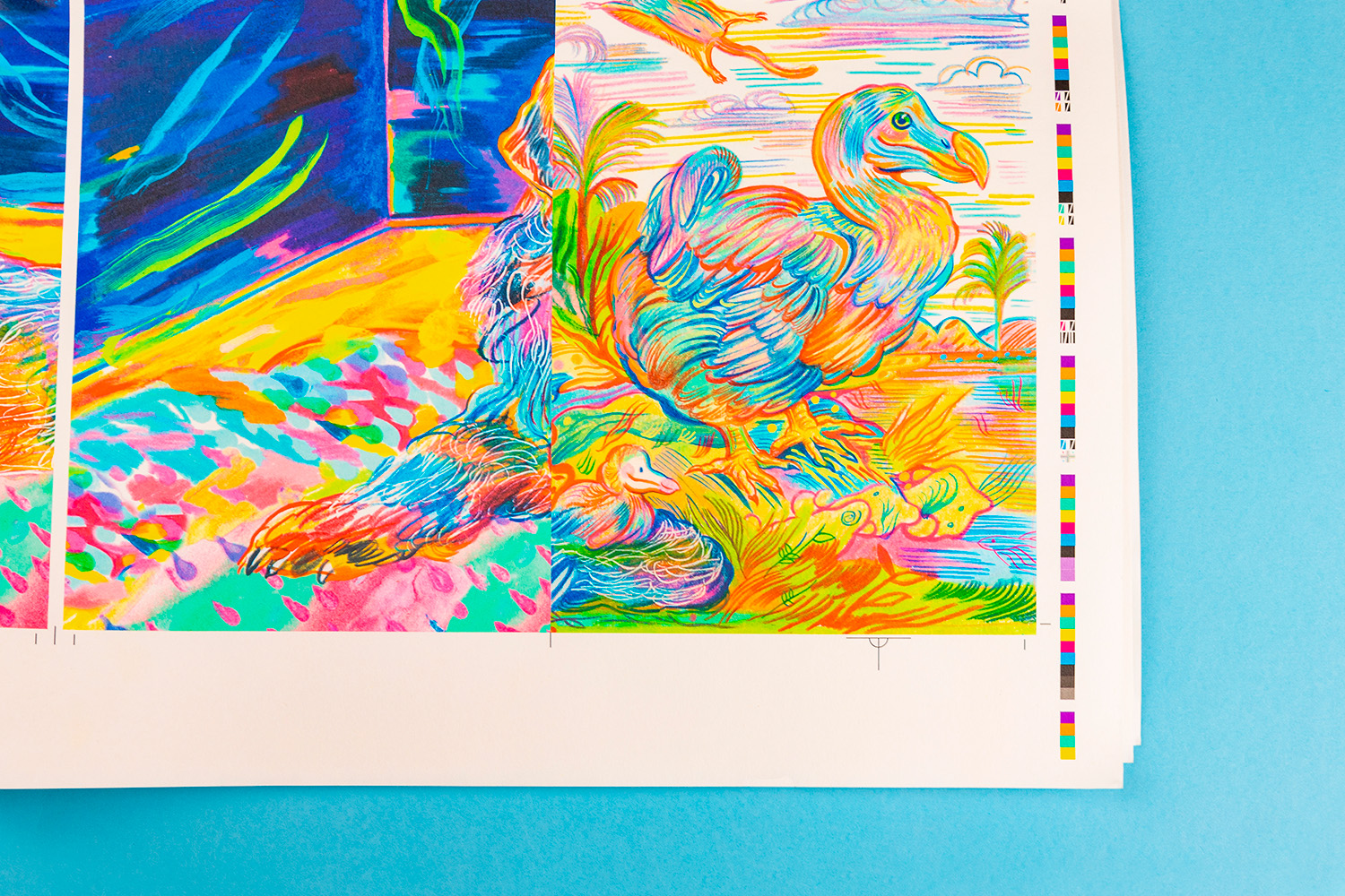 Multicolor printing la nuit du dodo