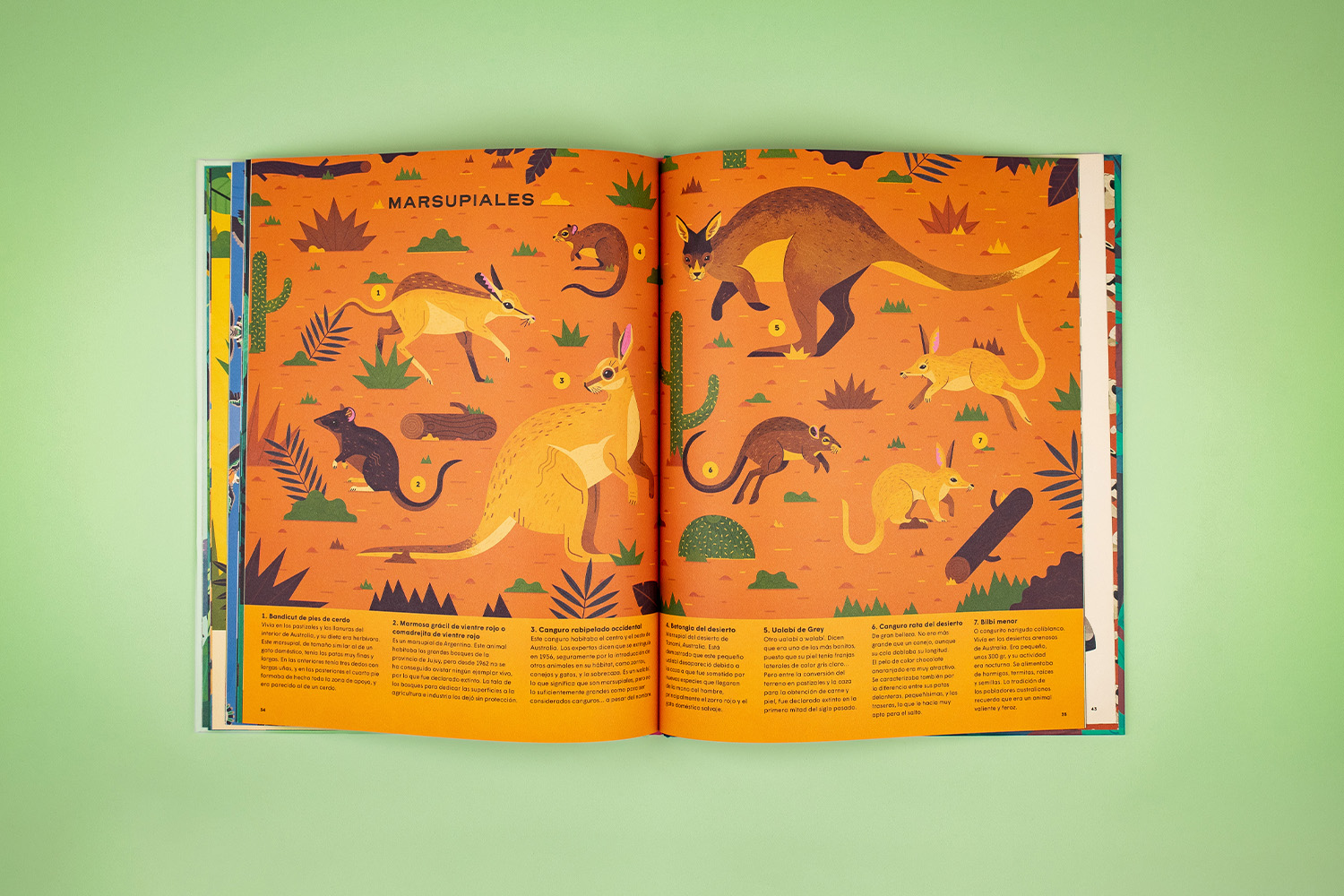 Extintos Mosquito Books ilustrado