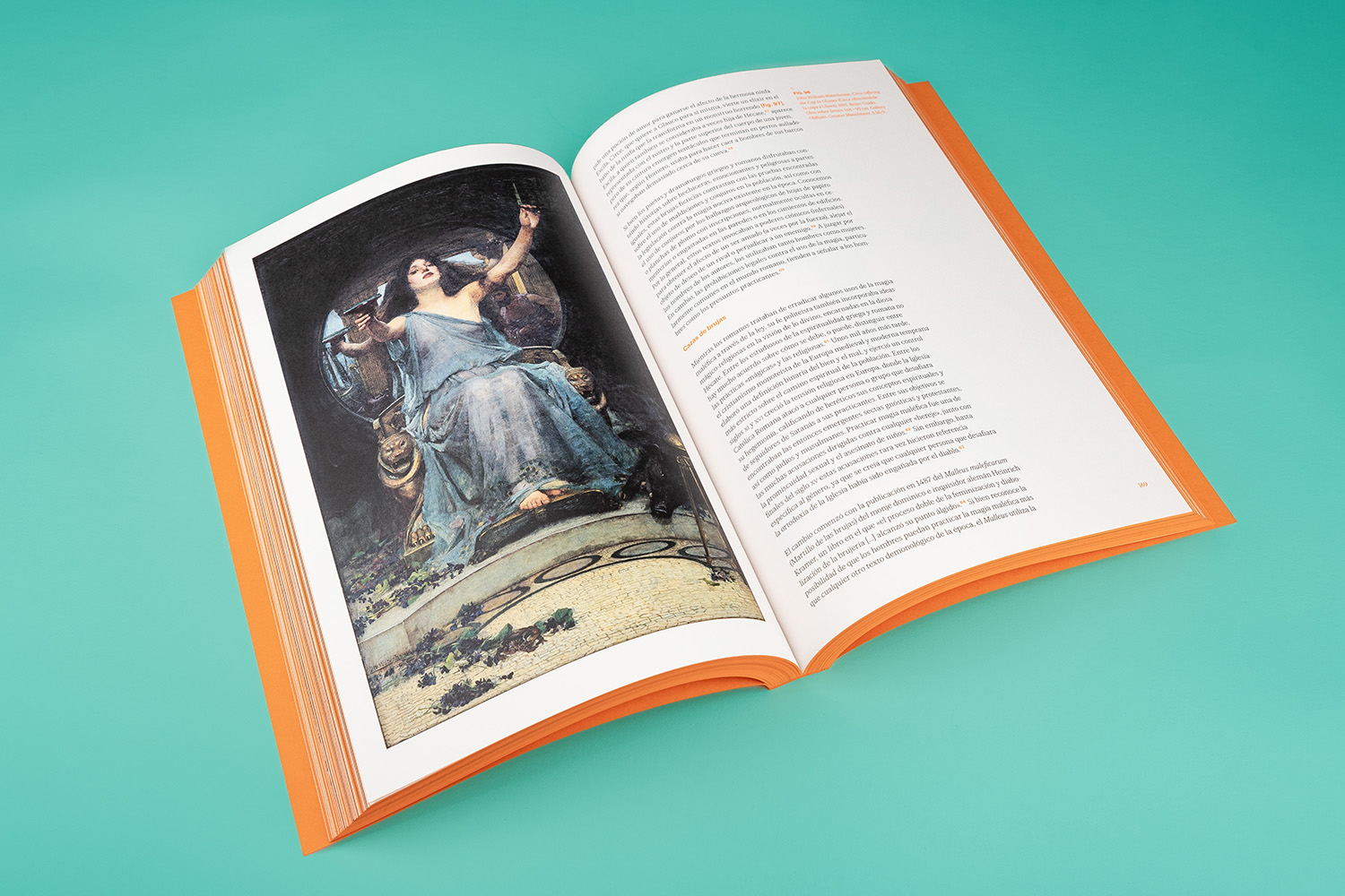 Venerades i temudes book painted edges