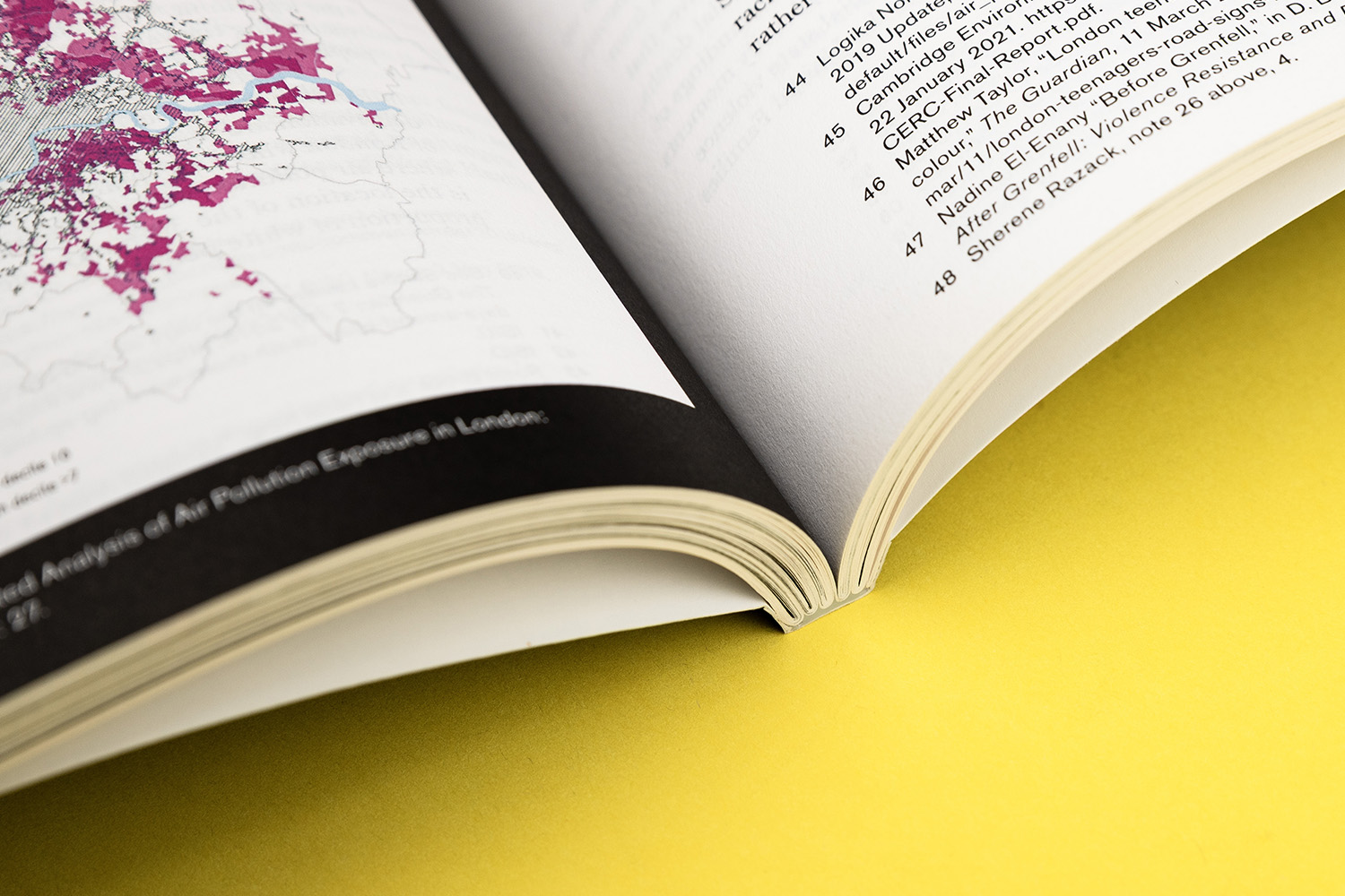 Border Environments book binding