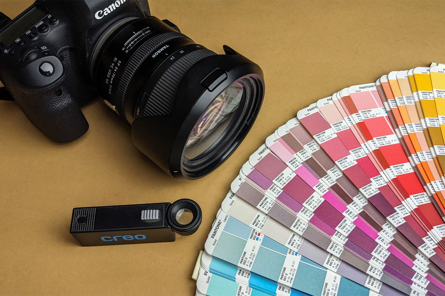 Camera comptafils pantonera preimpressio