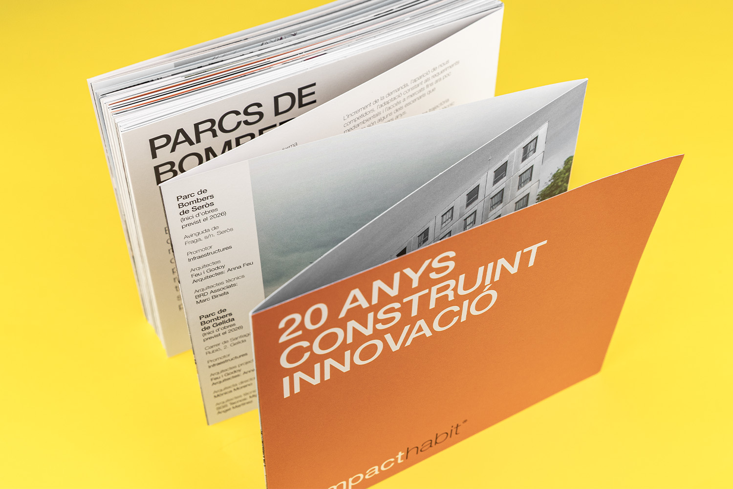 Construccions d'Aro leporello book