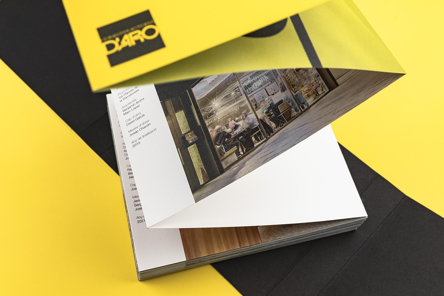 Construccions d'Aro libro leporello